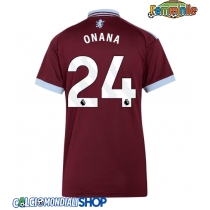 Maglie da calcio Aston Villa Amadou Onana #24 Prima Maglia Femminile 2026-27 Manica Corta